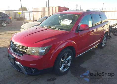 2016 Dodge Journey Crossroad Plus from USA, damaged, VIN 3C4PDCGB6GT173983